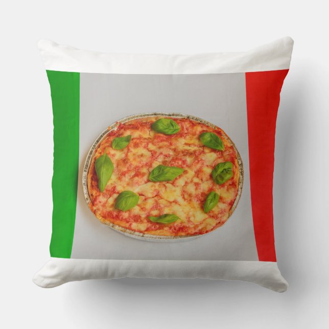 PIZZA ITALIENNE SUR COUSSIN JETÉ (Recto)