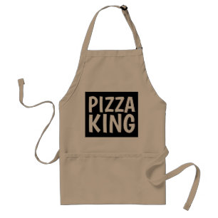 PIZZA KING DAD Tabliers de cuisine hommes