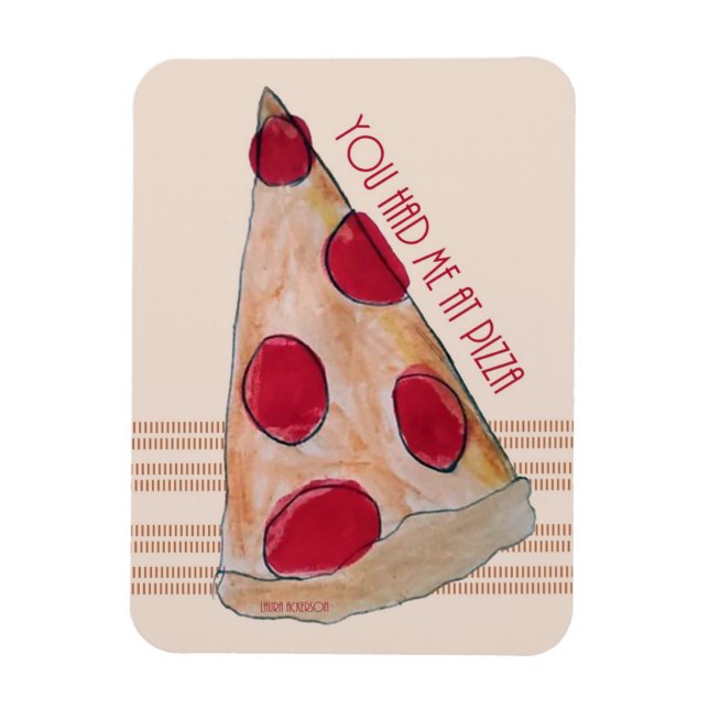 pizza magnet (Vertical)