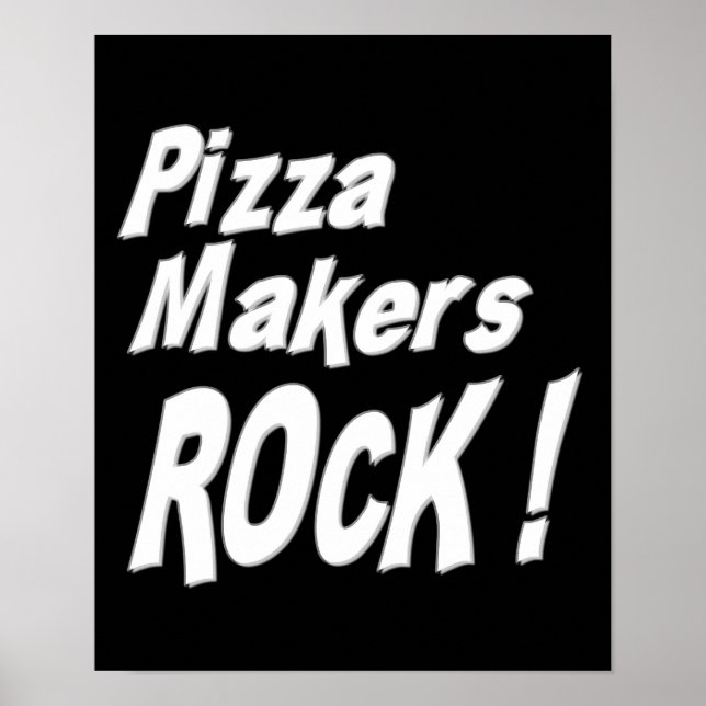 Pizza Makers Rock ! Impression de l'affiche (Devant)