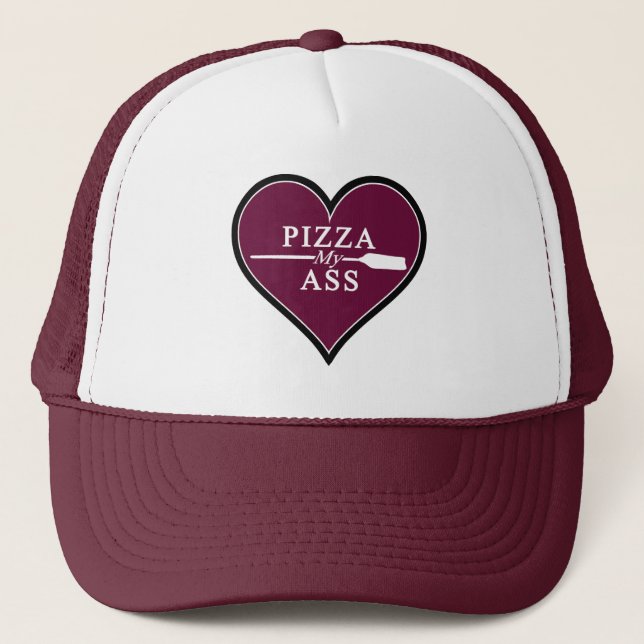 Pizza mon casquette de coeur (Devant)