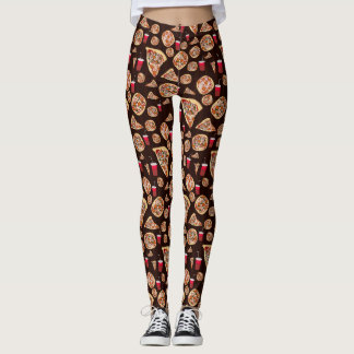 Pizza Motif Leggings
