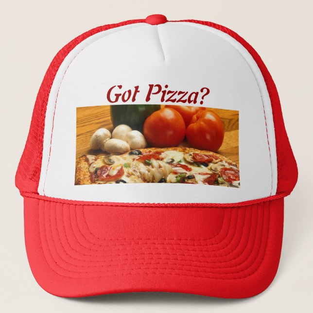 Pizza obtenue ? casquette (Devant)