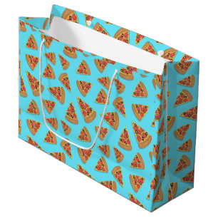 Pizza Party Pepperoni Novelty Blue Grand sac cadea