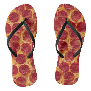 pizza pizza chaussures sandales tongs tongs