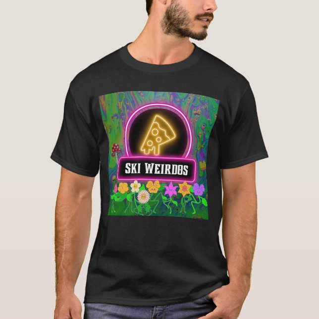 Pizza Ski Weirdos OG T-Shirt (Devant)