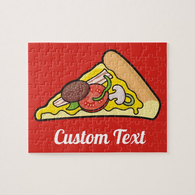 Pizza Slice Jigsaw Puzzle (Horizontal)