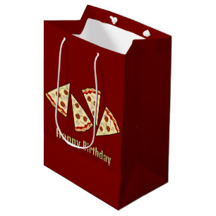 Pizza Slices Design Cadeau Sac