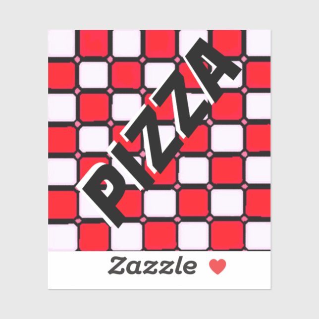 PIZZA STICKER (Feuille)