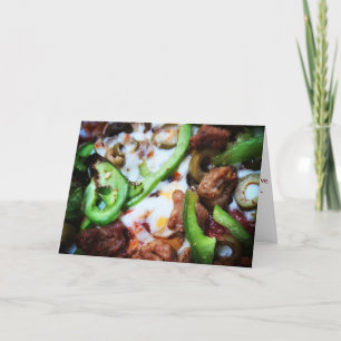 "Pizza Suprême Filtrée" Obtenez une carte de puits