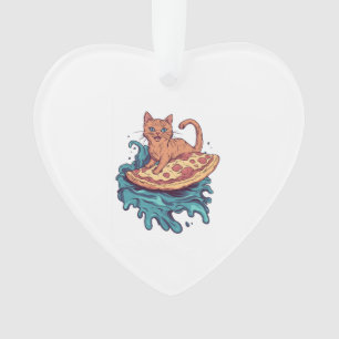 Pizza Surf Cat � Aventure extrême de chat gourmand