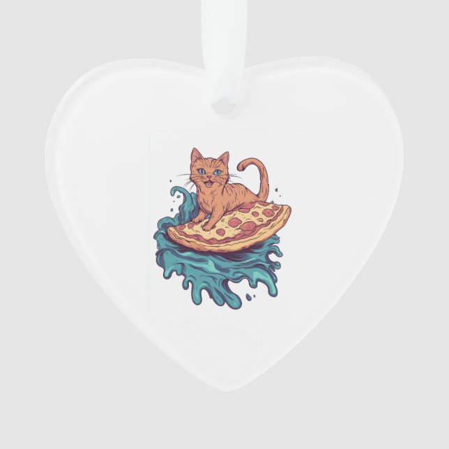 Pizza Surf Cat � Aventure extrême de chat gourmand (devant)