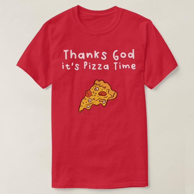 Pizza Time T-Shirt (Design devant)