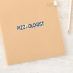 Pizzaologist - Drôle Sticker Pizza