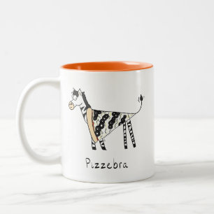 Pizzèbre Pizza Zèbre café Mug