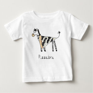 Pizzèbre Pizza Zèbre T-shirt bébé pour enfants