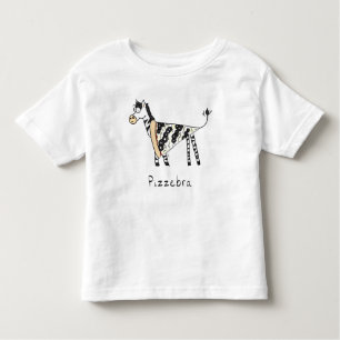 Pizzèbre Pizza Zèbre T-shirt de l'enfant