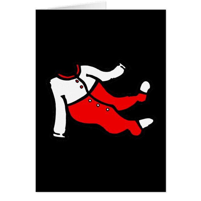 PJ footy rouges et blancs (Devant)