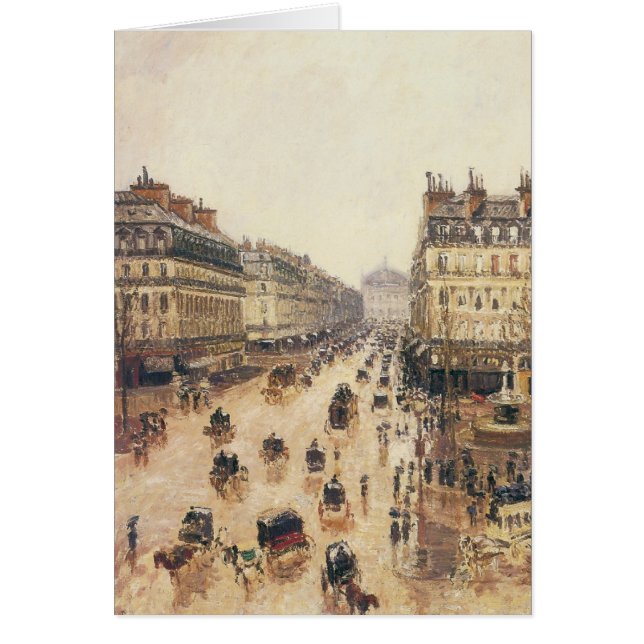 Place du Théâtre Français, Paris Pluie par Pissarr (Devant)