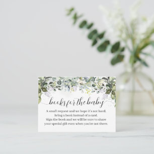 Placement Apportez une carte d'insertion de Baby shower Livr
