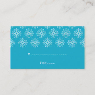 Placement Aqua + flèches blanches carte de lieu de mariage d