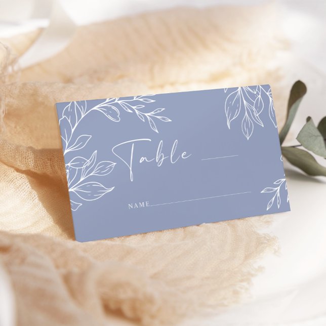 Placement Carte d'accompagnement de mariage simple Fleur de  (Créateur téléchargé)
