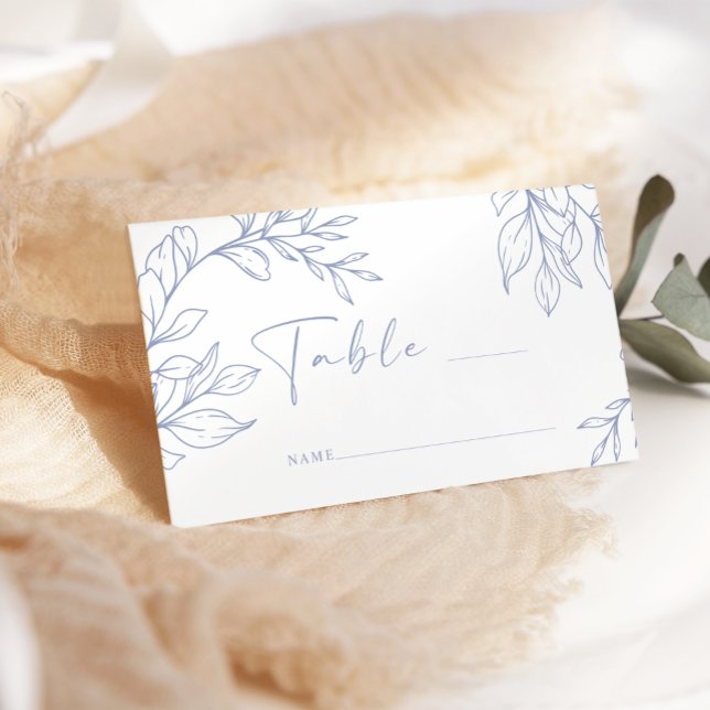 Placement Carte d'accompagnement de mariage simple Fleur de  (Créateur téléchargé)