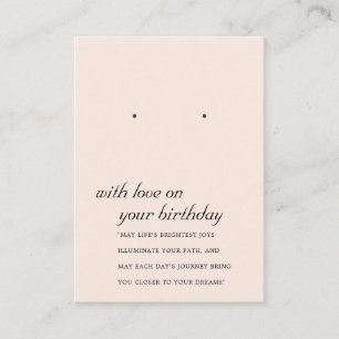 PLACEMENT CARTE D'AFFICHAGE DE L'AMI DE NAISSANCE BLUSH ROSE