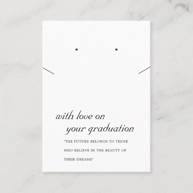 PLACEMENT CARTE D'APPRÉCIATION DE LAIT DE COUCHE NOIR ET BLA (Devant)