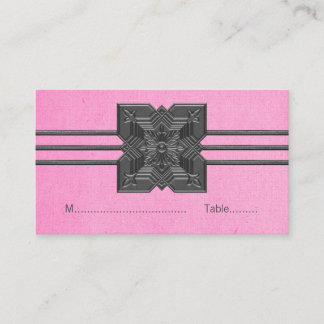 Placement Carte de la frontière de Medallion rose
