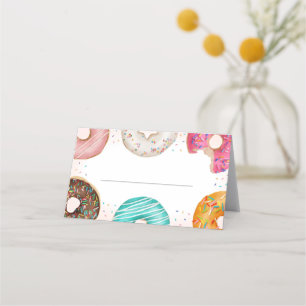 Placement Carte de la place du Donut Saupoudré Anniversaire