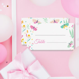 Placement Carte de la place du jardin de la fille Pastel Bla