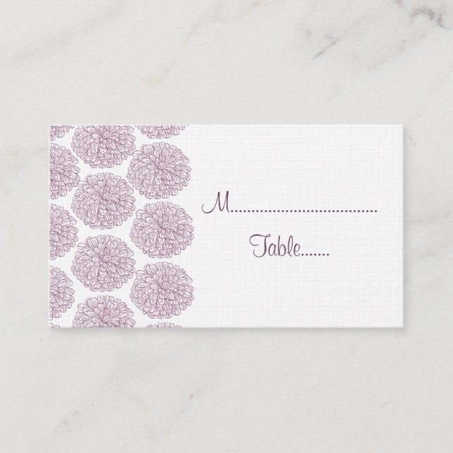 Placement Carte de la place du Mariage frontalier de Zinnia, (Devant)