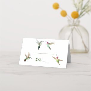Placement Carte de la place Mariage des colibris Anna