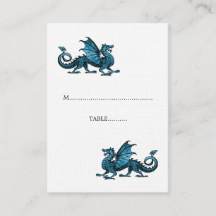 Placement Carte de Mariage Blue Dragon