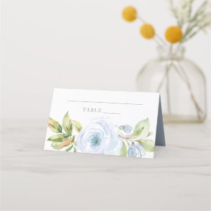 Placement Carte de Mariage Floral Dusty Spring