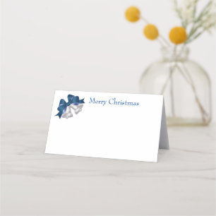 Placement Carte de nom - Cloches d'argent
