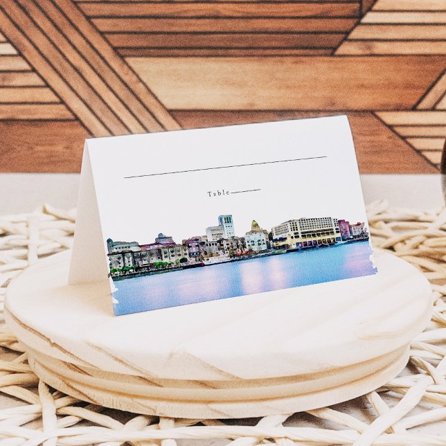 Placement Carte de nom d'invité pour la vue panoramique de S (Créateur téléchargé)
