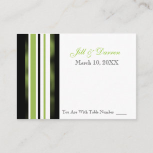 Placement Carte de numéro de table de réception de mariage à