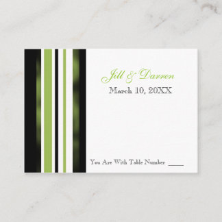 Placement Carte de numéro de table de réception de mariage à