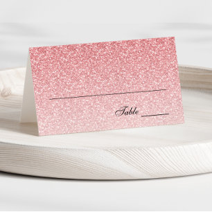 Placement Carte de Parties scintillant pour bébé en verre ro