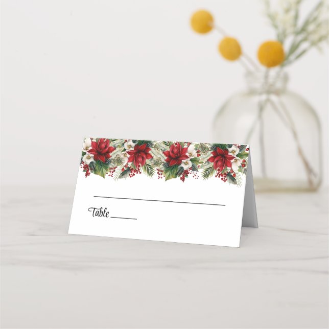 Placement Carte de place du nom plié du mariage (Devant)