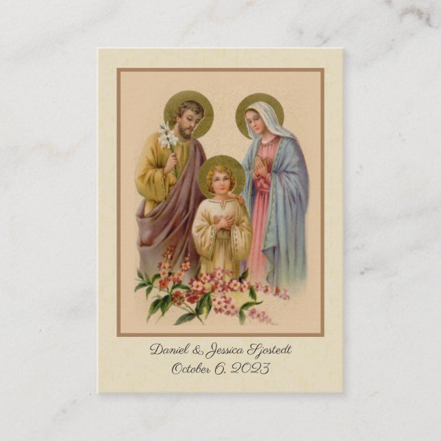 Placement Carte de place Matt & Haley Wascher (Devant)