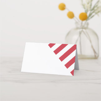 Placement Carte de place Patriotique Mariage plié
