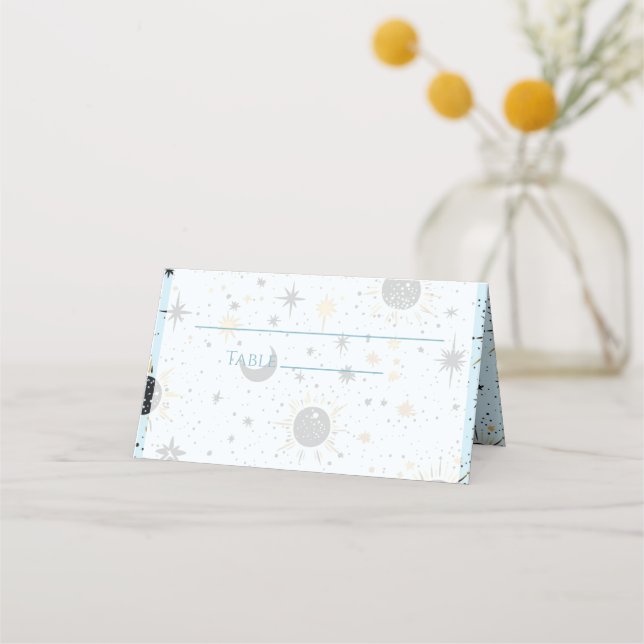 Placement Carte de place pliée du Mariage céleste (Devant)