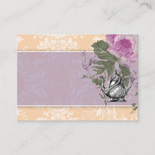 Placement Carte de place Vintage GC Tea Party