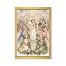 Carte de prière catholique de la Toussaint