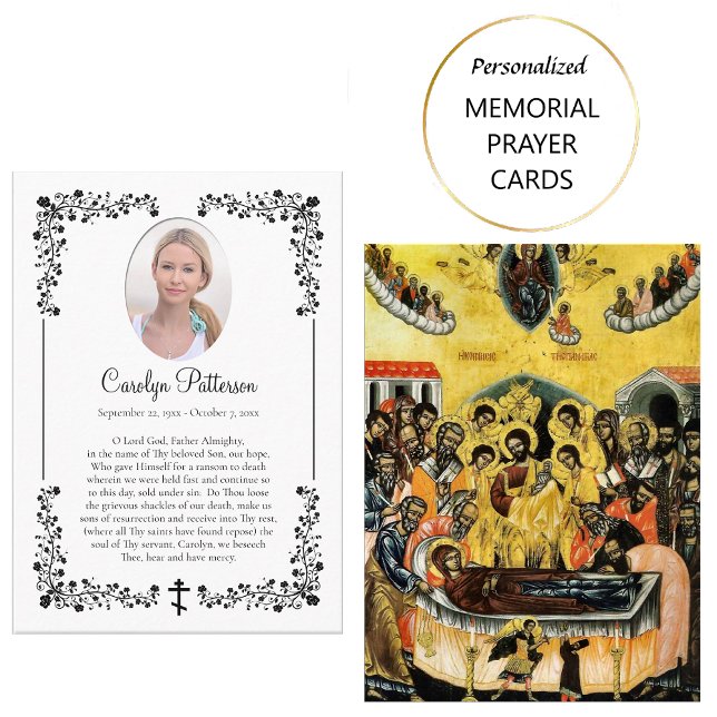 Placement Carte de prière en coin Rose de style victorien (Créateur téléchargé)