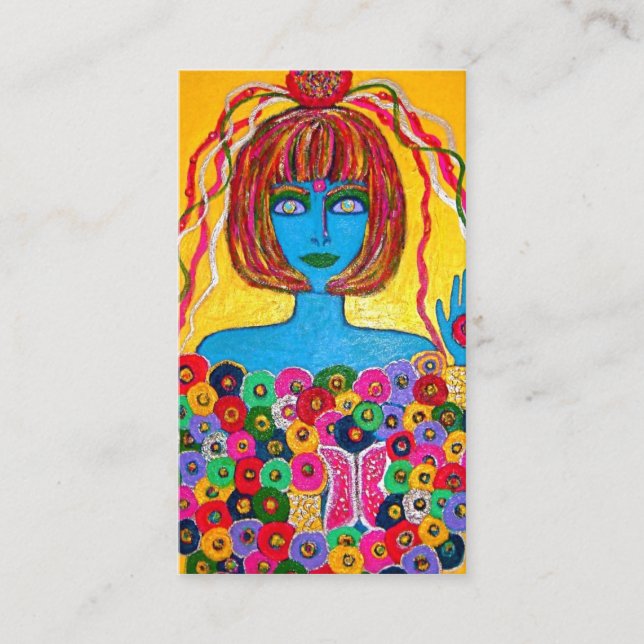 Placement Carte de profil de la mariée déesse Placecard (Devant)