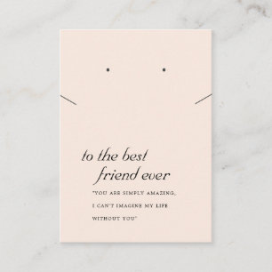 PLACEMENT CARTE DE REMORQUAGE DE COUCHES DE CADEAU ROSE AMI 
